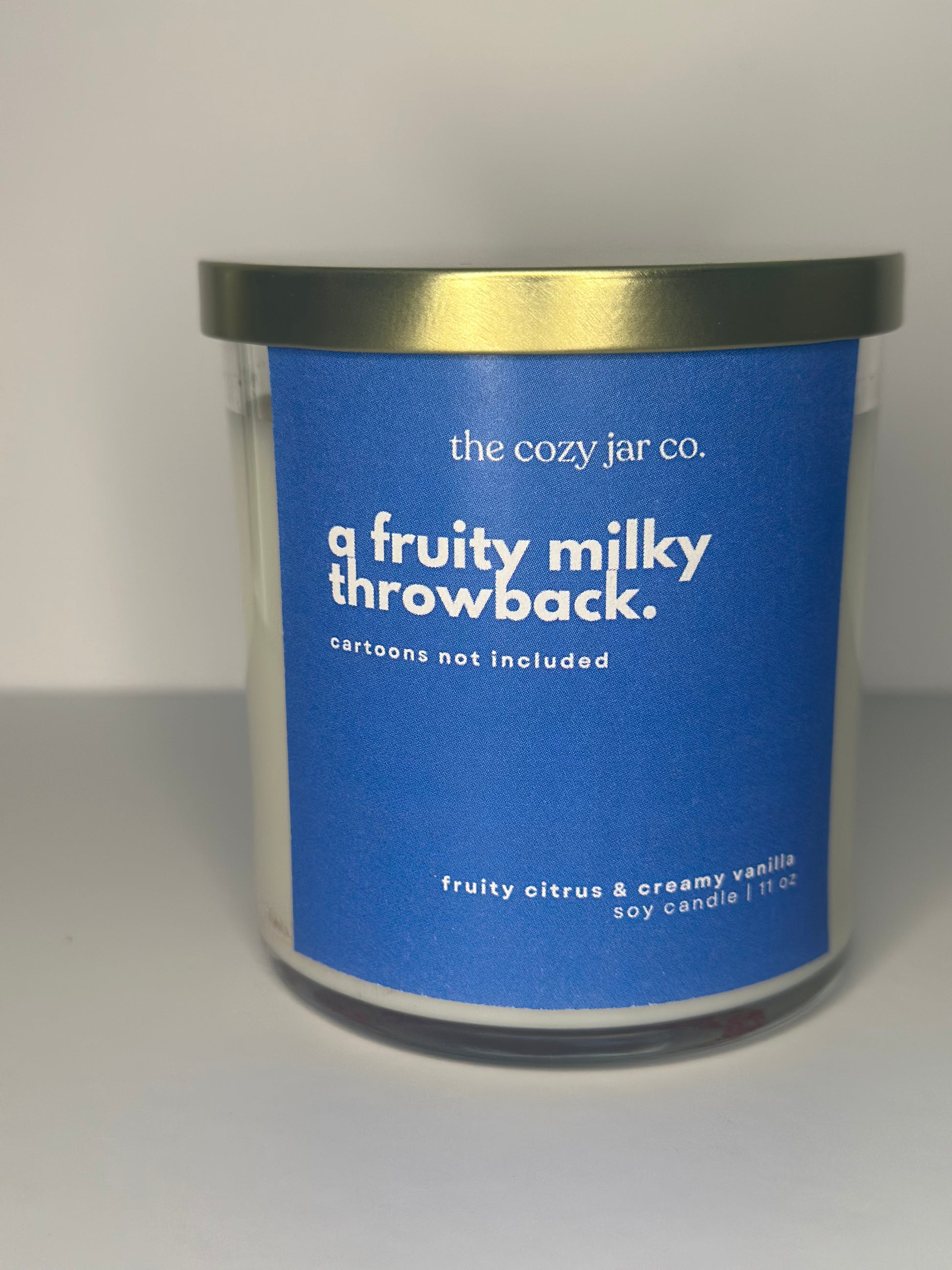 fruity cereal milk- 11oz candle