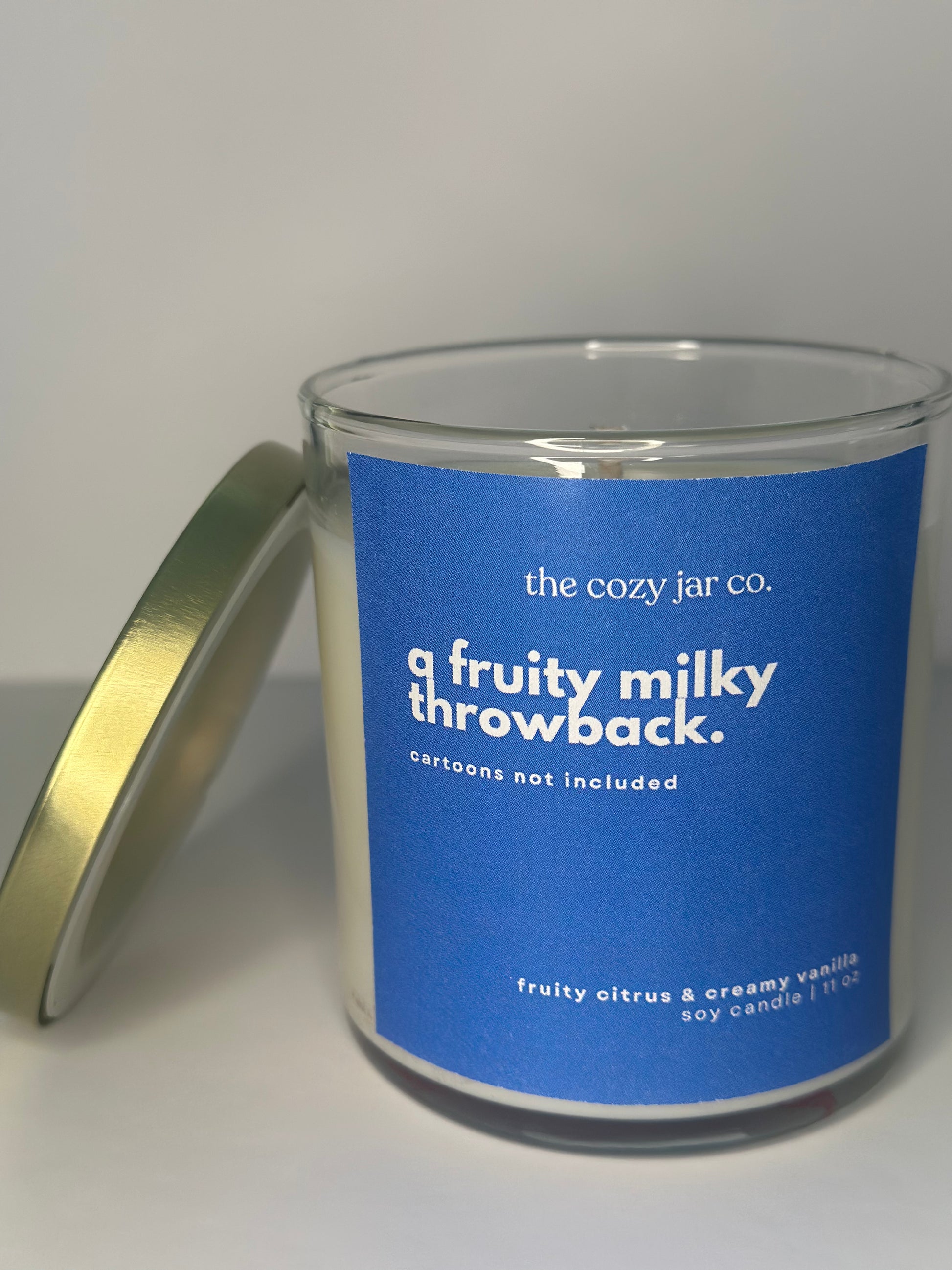fruity cereal milk- 11oz candle