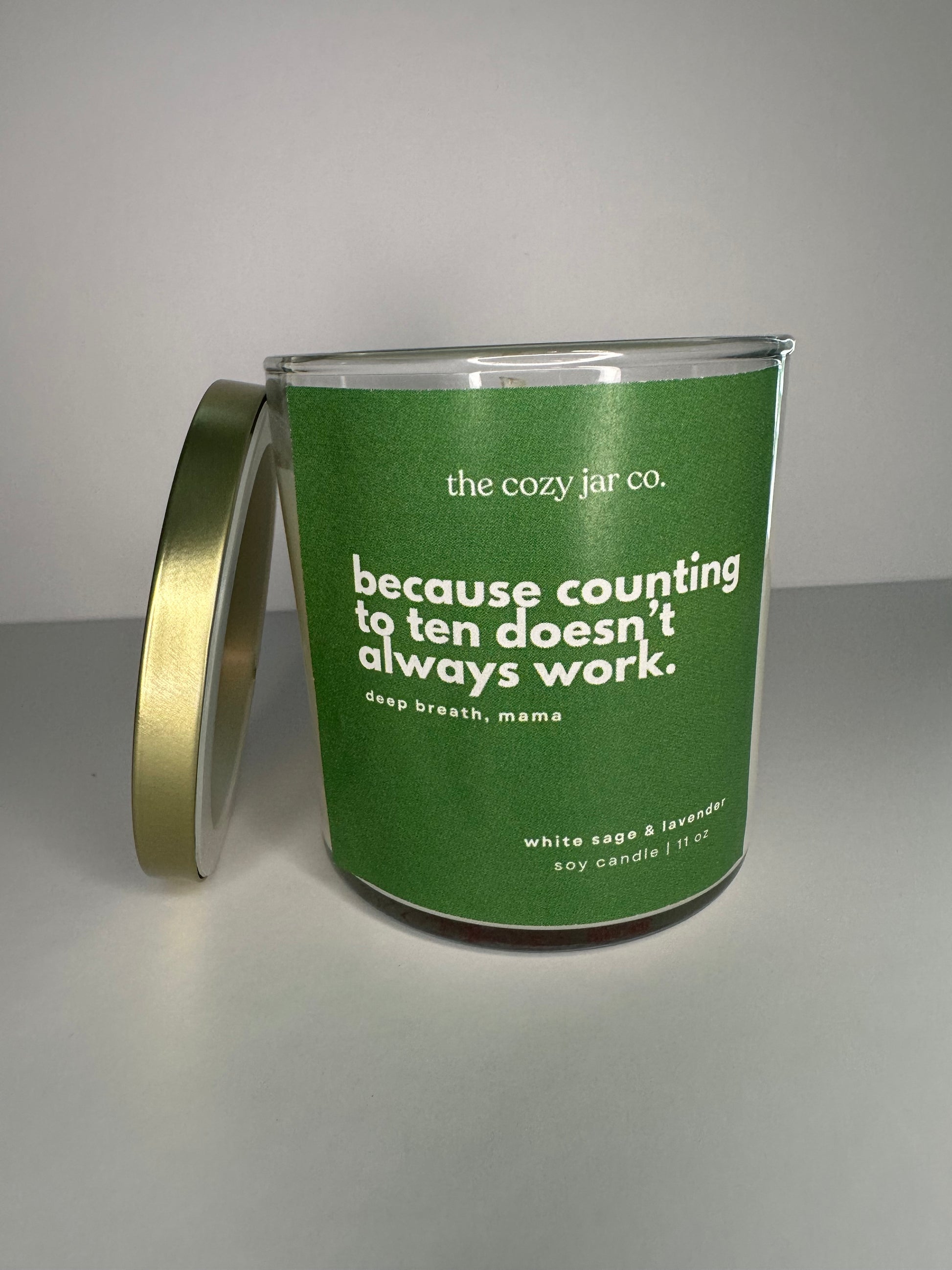 white sage and lavender - 11 oz candle